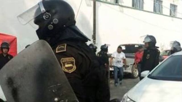 Represión en Coyotepec.