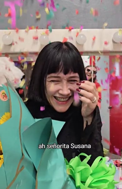 Susana Zabaleta fue sorprendida por Flores El Patrón