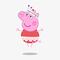 Dibujos de Peppa Pig bailarina para colorear: Plantillas bonitas para imprimir por el Día Mundial del Ballet