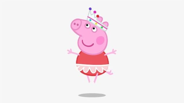 Peppa Pig bailarina