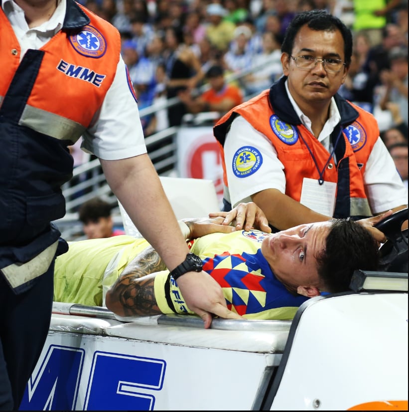 lesión de Brian Rodríguez con el Club América