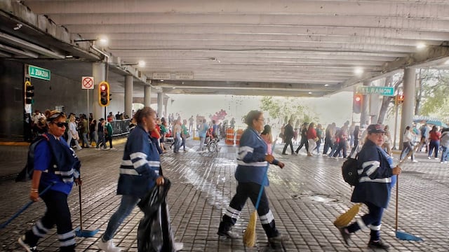Servicios Públicos de Monterrey recolecta más de 30 toneladas de basura.