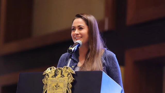 Tere Jiménez, gobernadora de Aguascalientes