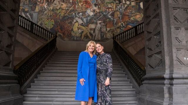 Jill Biden y Beatriz Gutiérrez