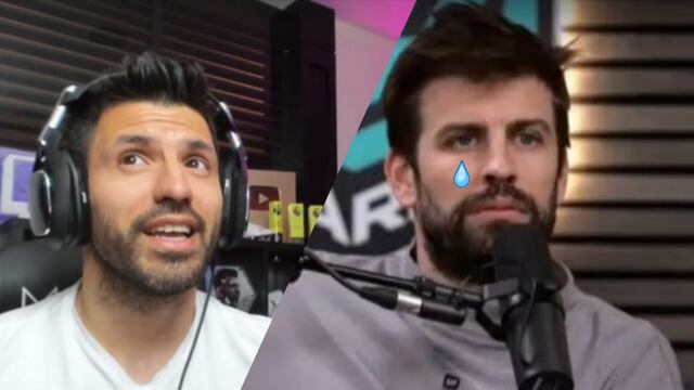 Kun Agüero se burla de Piqué y le sigue tirando como Shakira