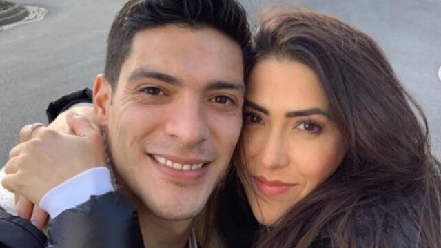 Raúl Jiménez y Daniela Basso