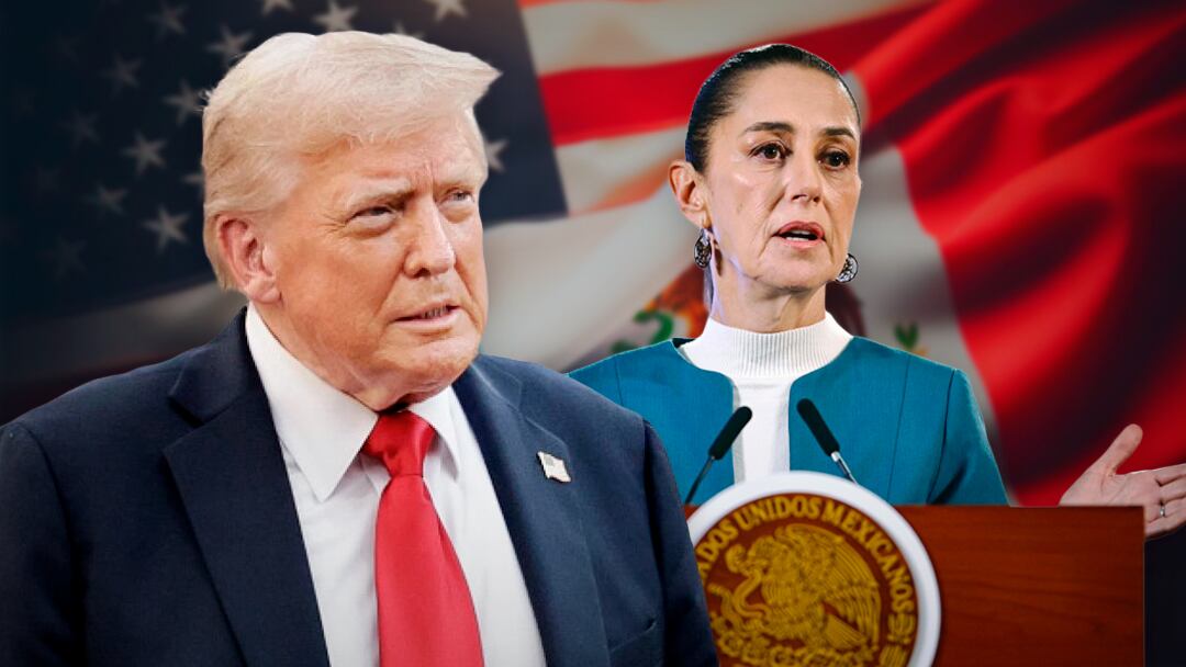 Donald Trump y Claudia Sheinbaum