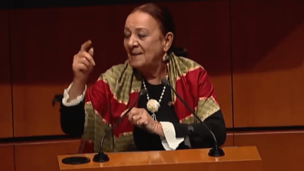Lucía Trasviña, senadora de Morena
