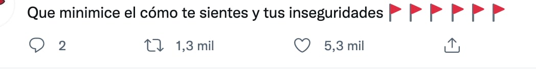 Memes sobre el emoji de red flag