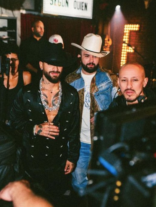 Maluma usa diseños de Patricio Campillo