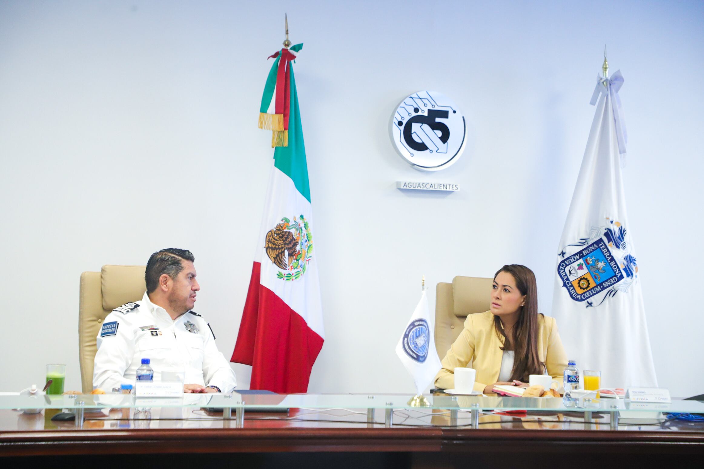 Tere Jiménez en Mesa para la Construcción de la Paz