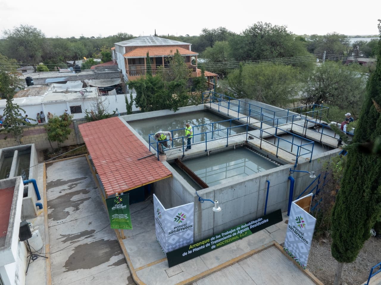 Ricardo Gallardo promueve proyectos estratégicos de saneamiento en San Luis Potosí