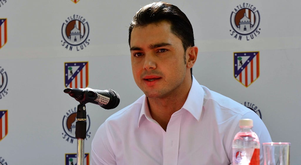 Alberto Marrero, presidente del Atlético de San Luis
