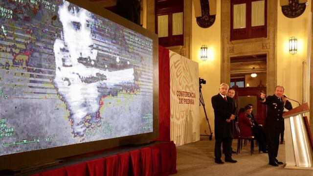 Rafael Ojeda en conferencia de AMLO. Detalles de operativos antihiachicol.