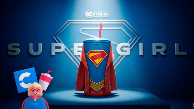 Vaso coleccionable de Supergirl