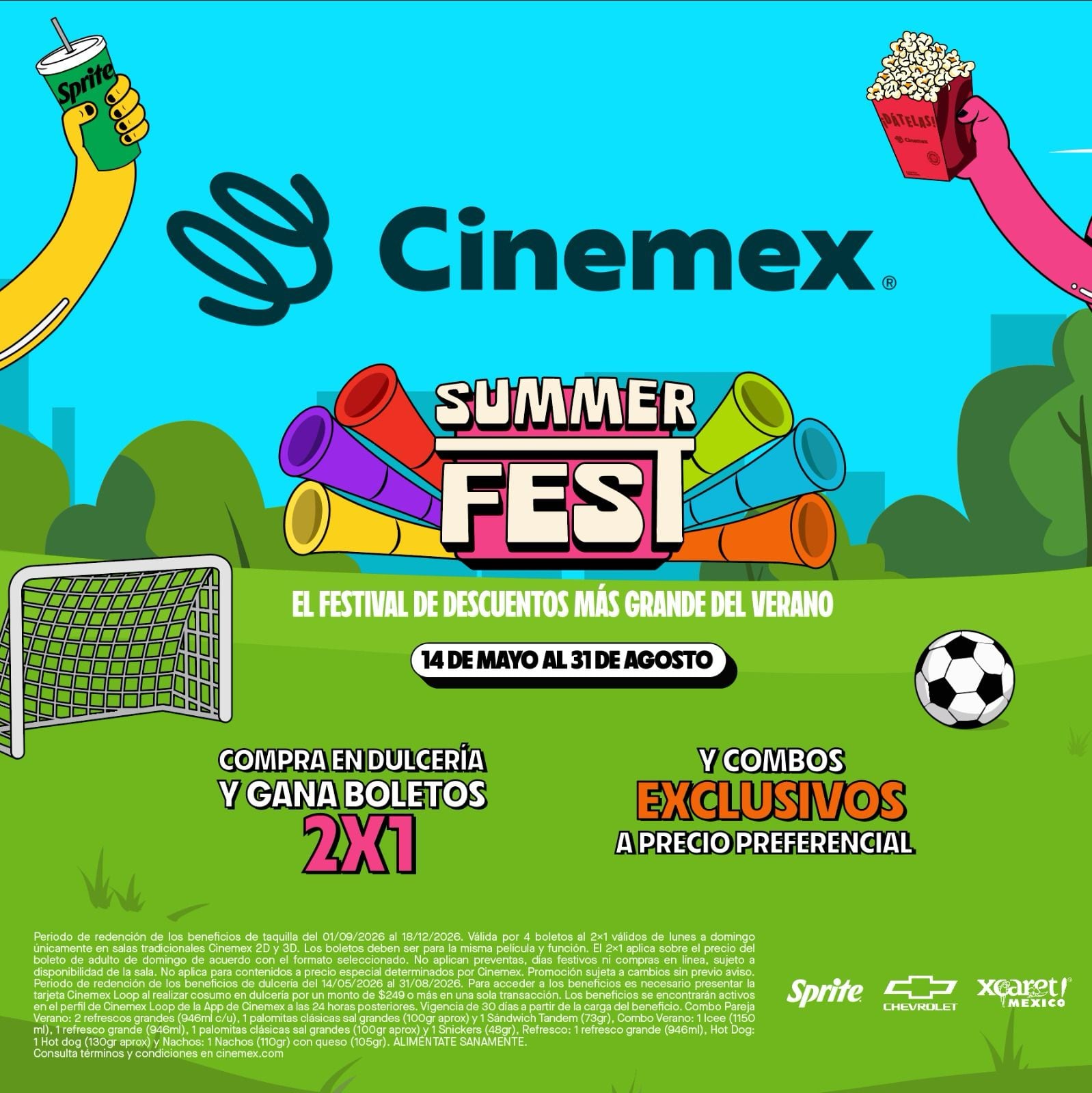 Cinemex Summer Fest 2026