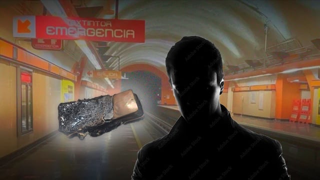 Hombre muere en Metro CDMX tras caer por explosión de su celular