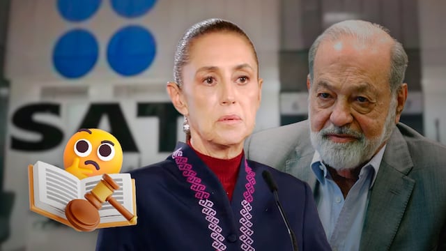 Esto dijo Sheinbaum sobre el litigio fiscal de Carlos Slim con el SAT