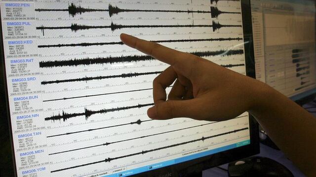 Medición de un sismo