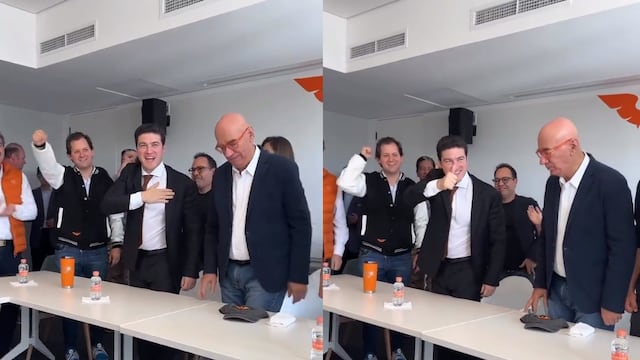 Le gritan presidente a Samuel García en Movimiento Ciudadano