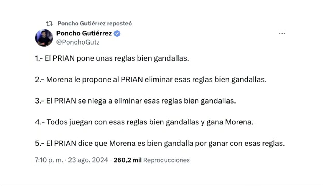 X de Poncho Gutiérrez