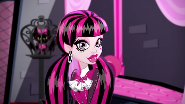 5 dibujos de Draculaura para imprimir y colorear del personaje de Monster High que cumple años en el Día de San Valentín
