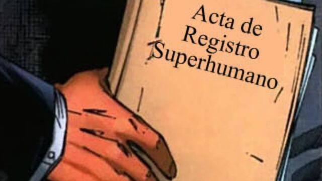 Acta de Registro Superhumano