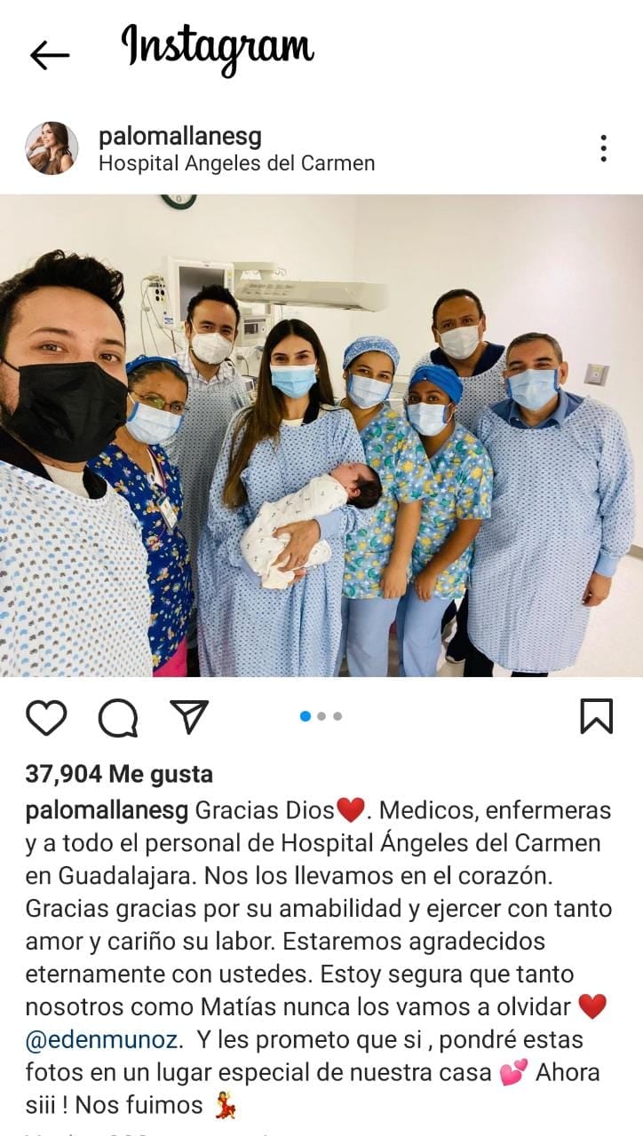 Publicación de Instagram