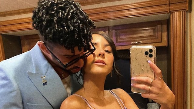 Bad Bunny y Gabriela Berlingeri