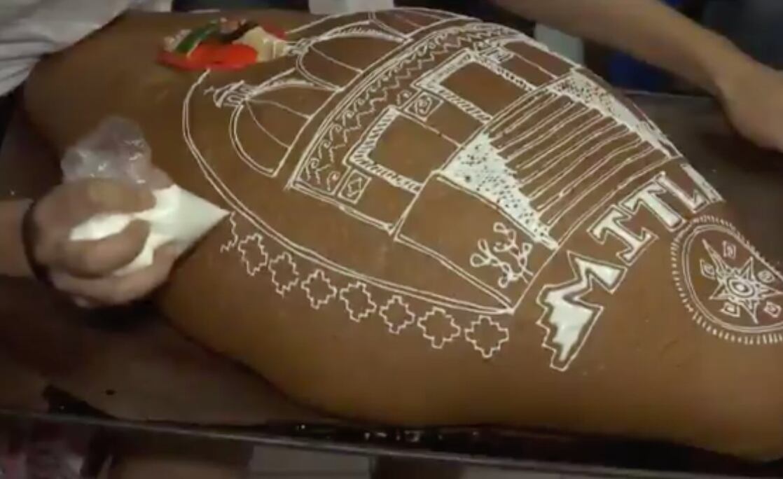 Pan de muerto de Mitla, Oaxaca.