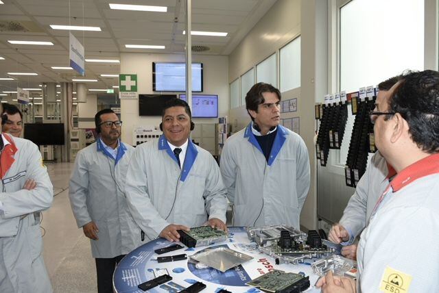 Ricardo Gallardo Cardona asiste a Bosch en Alemania