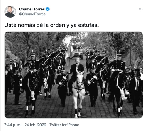 Tuit de Chumel Torres