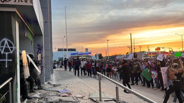 Protestas por el Día Internacional de la Mujer