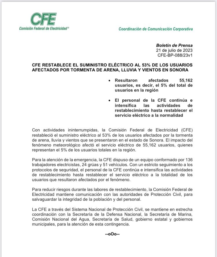 CFE Guaymas