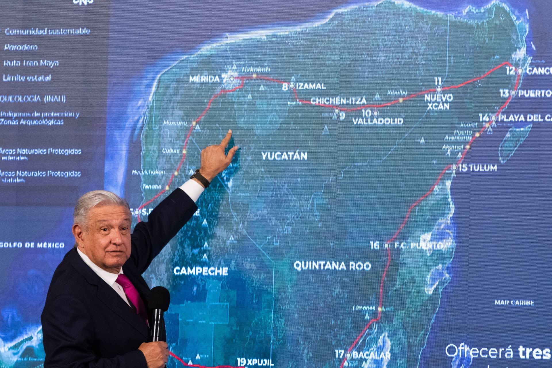 AMLO y el Tren Maya