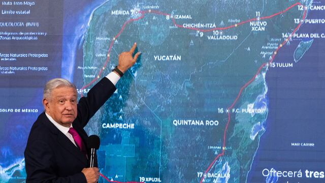 AMLO y el Tren Maya