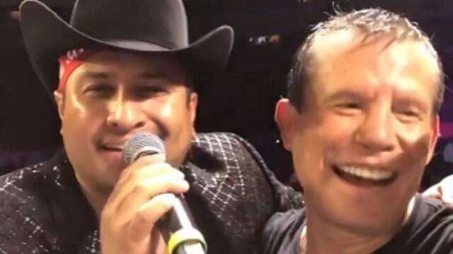 Julión Álvarez y Julio César Chávez