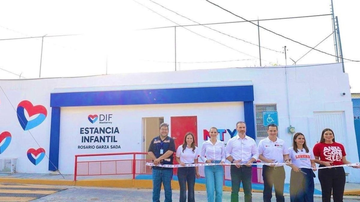 Monterrey renueva cinco estancias infantiles del DIF municipal