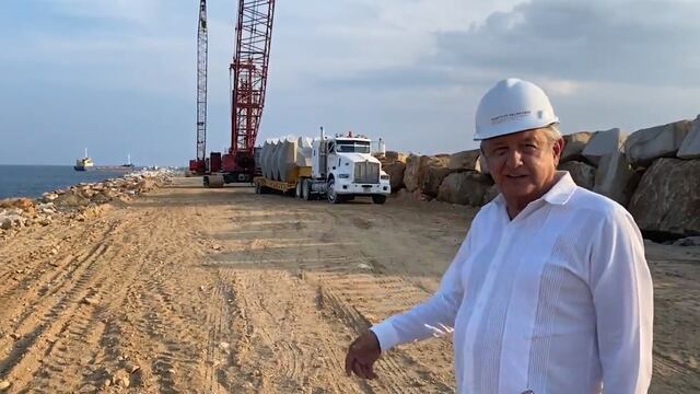 AMLO en Salina Cruz