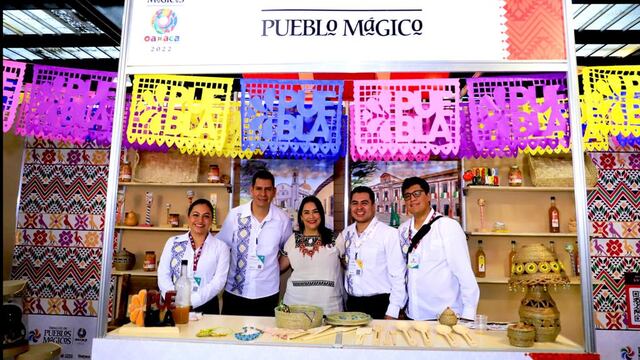 Puebla en el Tianguis de Pueblos Mágicos de Oaxaca