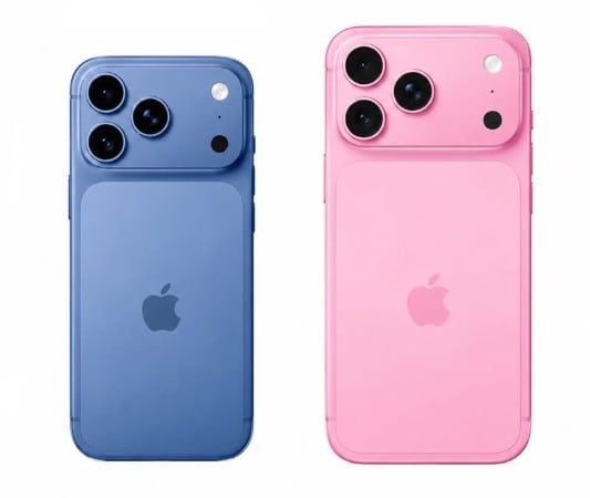 Filtraciones del iPhone 18 y iPhone 18 Pro revelan colores azul y rosa