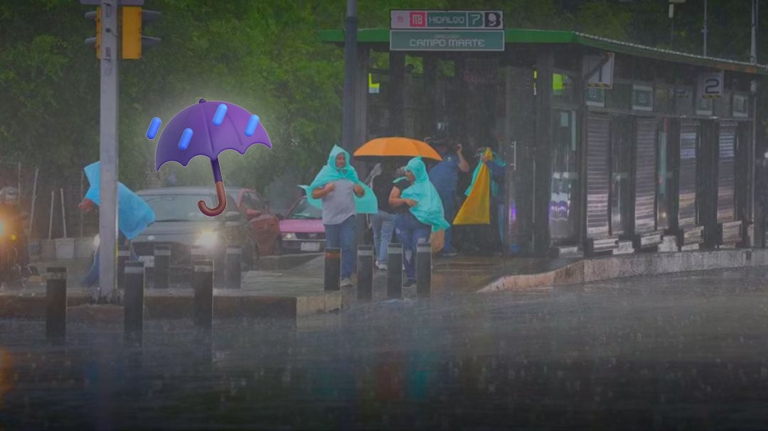 Activan Alerta Roja por lluvias hoy en 2 alcaldías de la CDMX; resto en Naranja y Amarilla