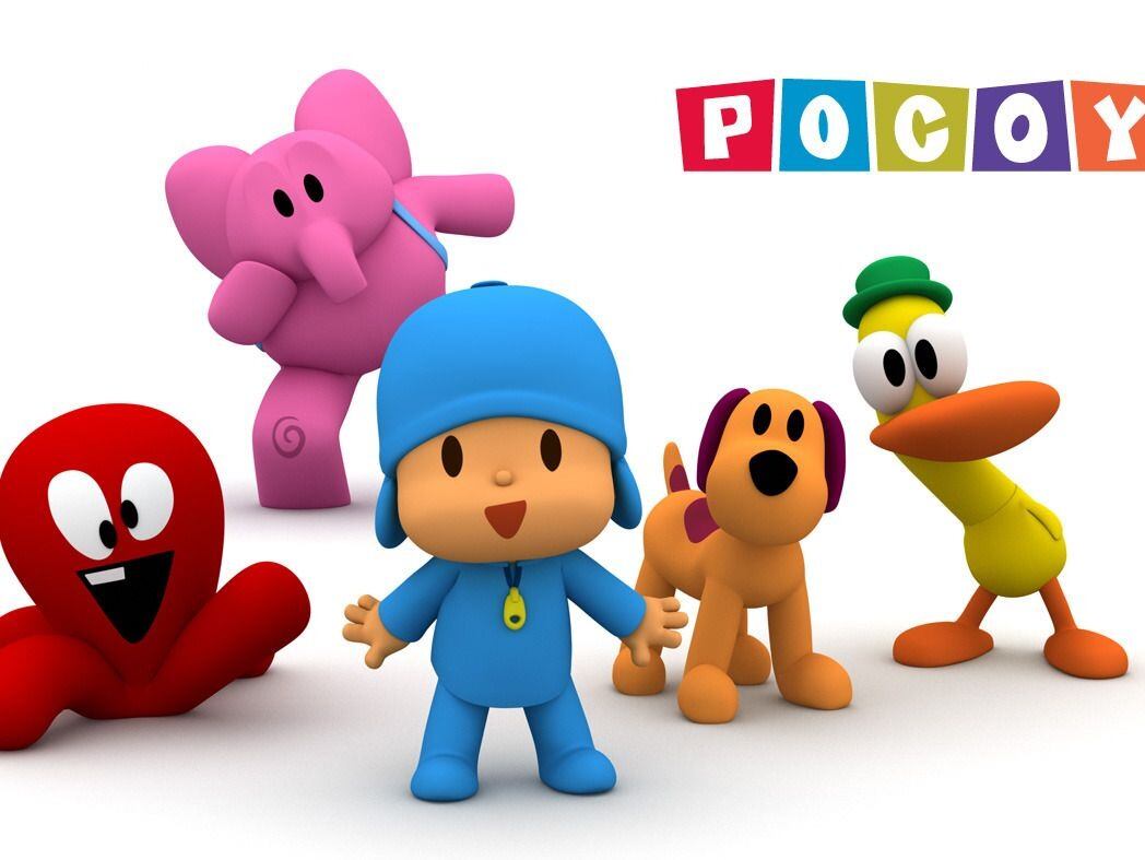 Nombres de los personajes de Pocoyó