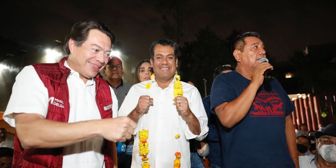 Félix Salgado Macedonio, Mario Delgado y Sergio Gutiérrez Luna/internet