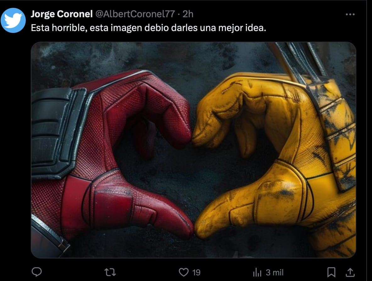La palomera de Deadpool y Wolverine que te provocará cochinos pensamientos y está inspirada en la de Dune