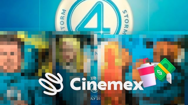 Vasos de Los 4 Fantásticos: primeros pasos en Cinemex