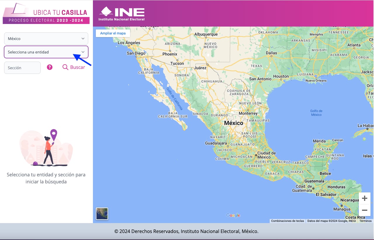 Cómo localizar tu casilla de las elecciones 2024 en CDMX