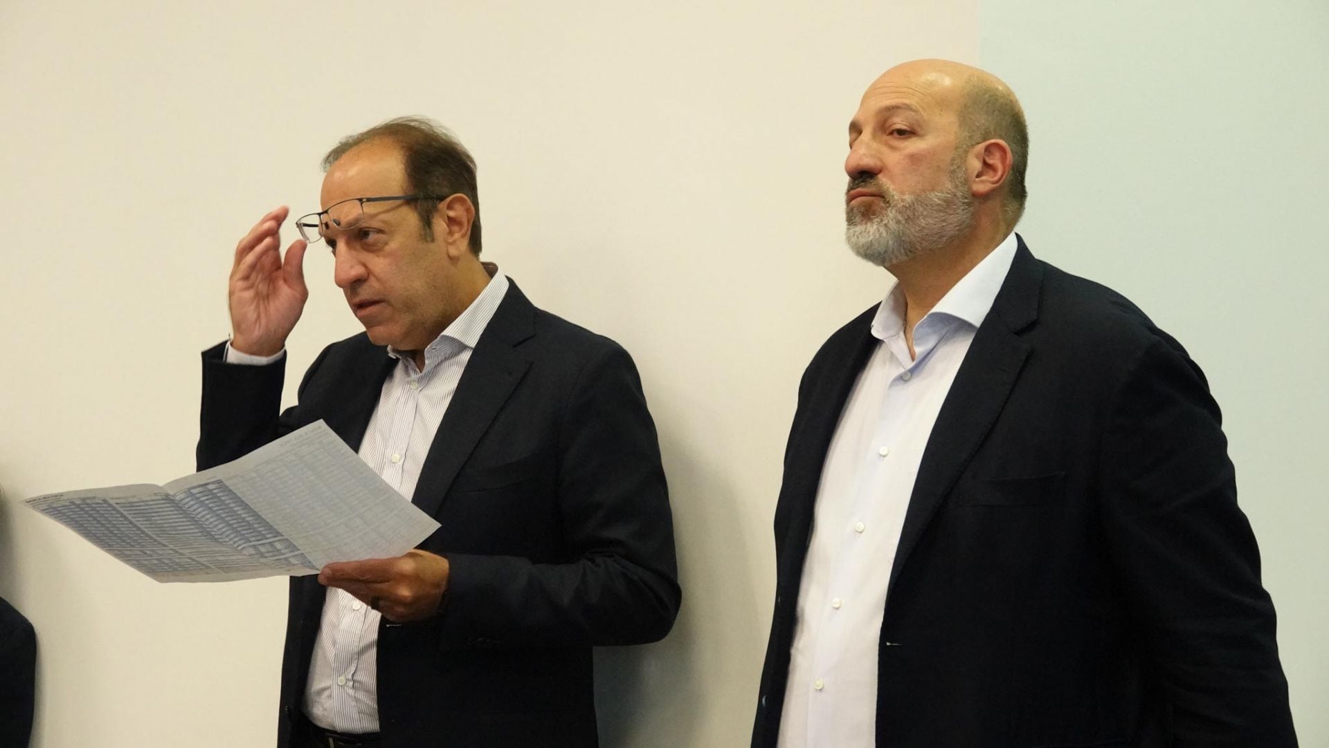 Marco Antonio  y Patrick Slim Domit