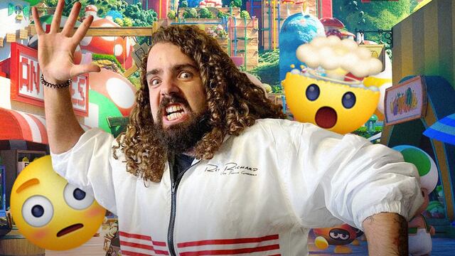 Javier Ibarreche y Mario Bros. La Película