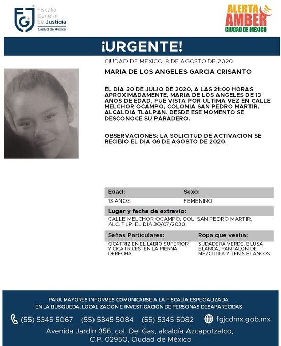 Ficha de búsqueda de María